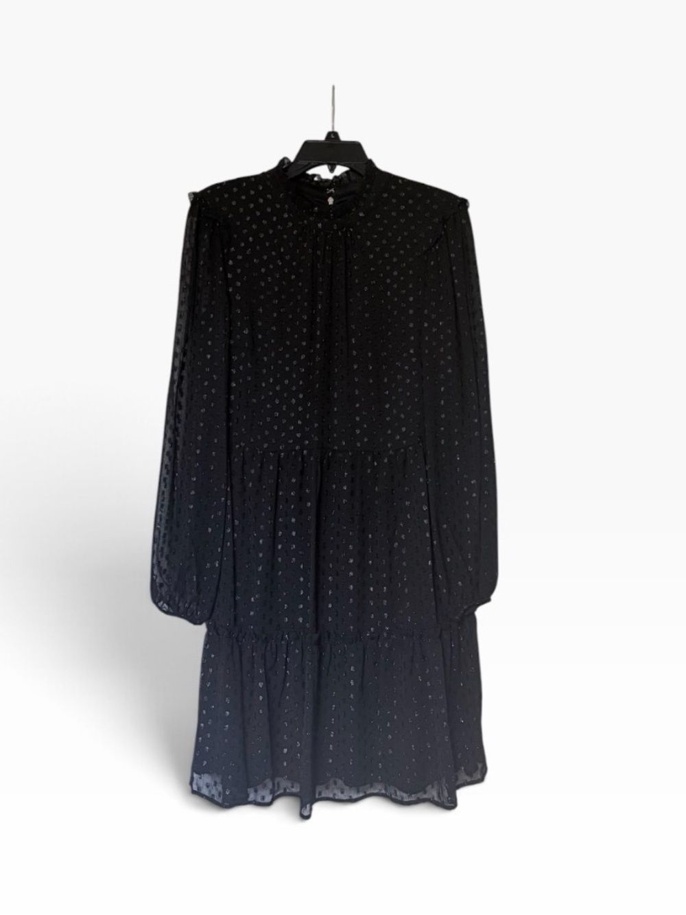 Tommy Hilfiger Black Long Sleeve Mini Dress